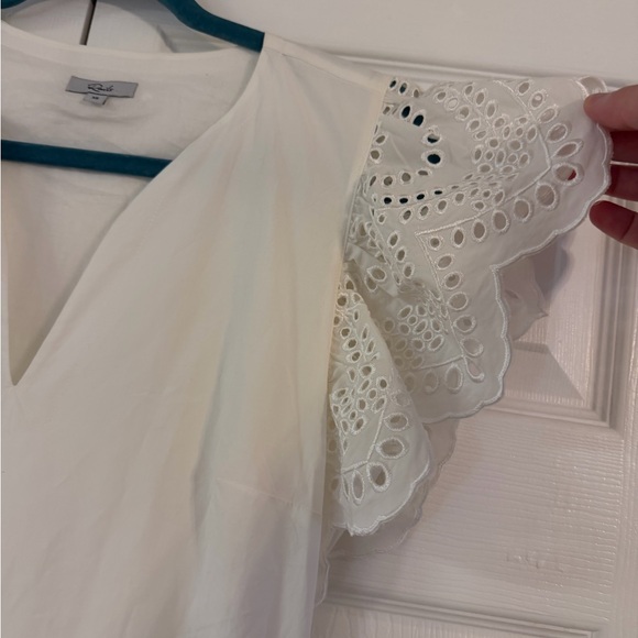 Rails Gia Belted Eyelet Midi Dress - Picture 6 of 8